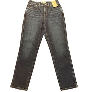 NEW Madewell The Curvy Perfect Vintage Jeans Size 29 Dark Wash Magic Pockets NWT